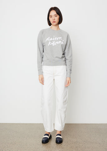 Handwriting Adjusted Sweatshirt