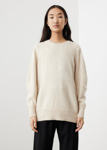 0002 Oversized Knitted Sweater