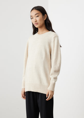 0002 Oversized Knitted Sweater