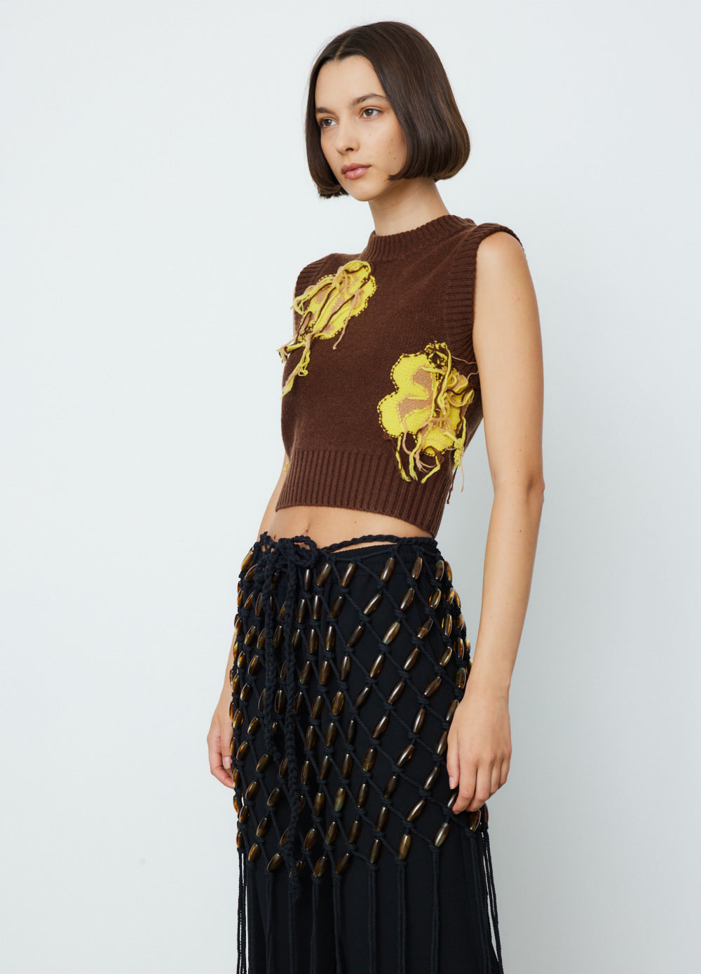 x Marcus Watson Reverse Intarsia Vest