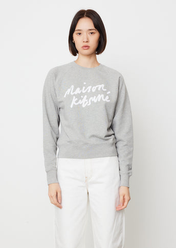 Handwriting Adjusted Sweatshirt