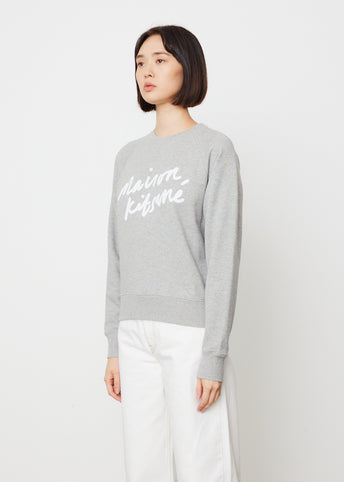 Handwriting Adjusted Sweatshirt