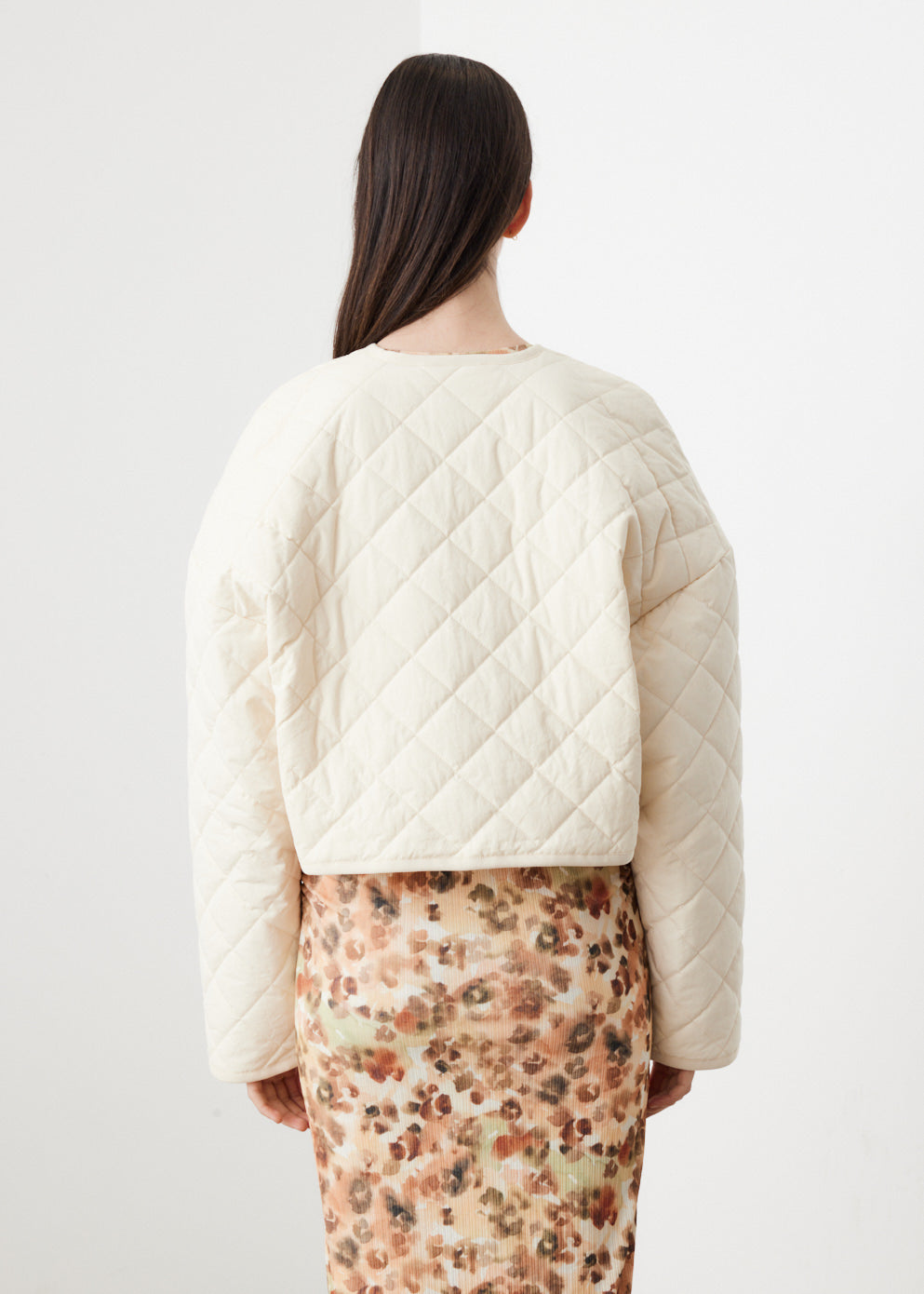 Jula Cropped Quilted Jacket