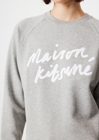 Handwriting Adjusted Sweatshirt