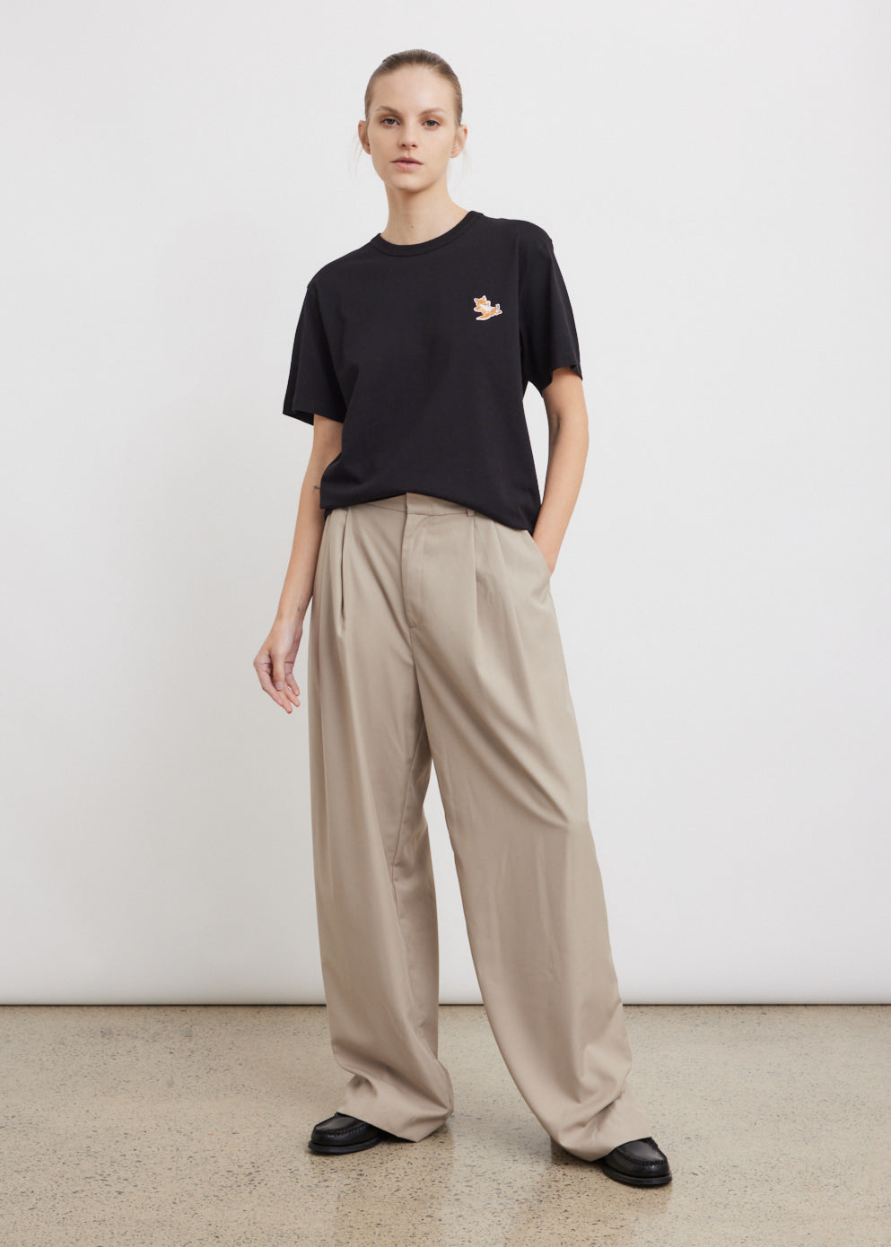 Chillax Fox Patch Classic T-Shirt