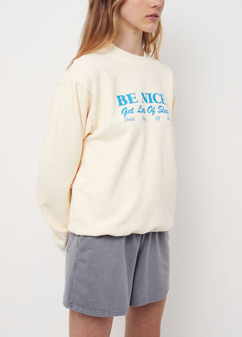 Be Nice Crewneck Sweatshirt