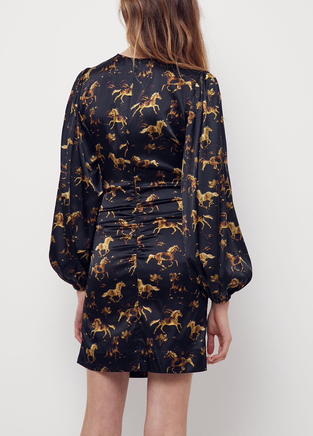 Horse Print Mini Dress