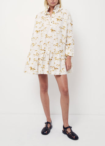 Printed Cotton Dress