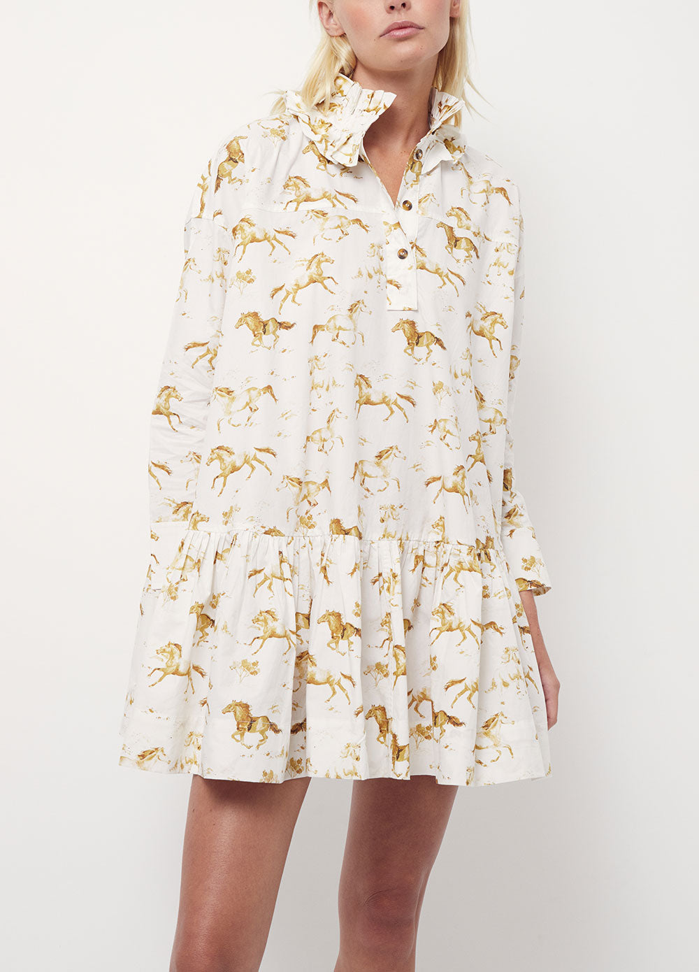 Printed Cotton Dress