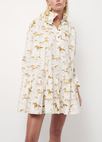 Printed Cotton Dress