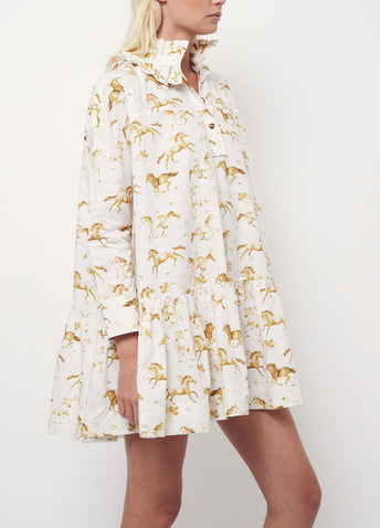 Printed Cotton Dress