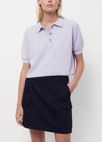 Boucle Short-sleeve Polo Shirt