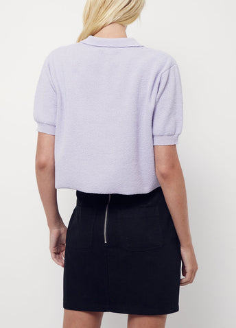 Boucle Short-sleeve Polo Shirt