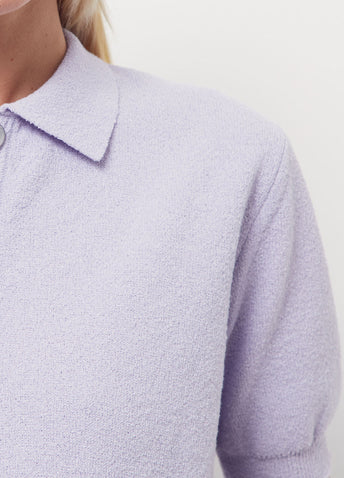 Boucle Short-sleeve Polo Shirt