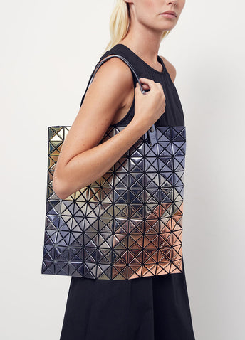 Large Platinum Iridescent Tote