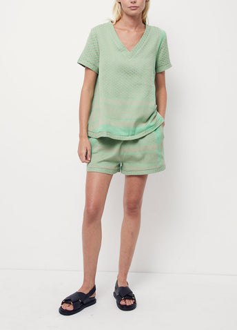 V Short-sleeve Shirt