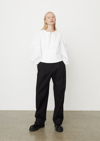0079 Poplin Corset Top