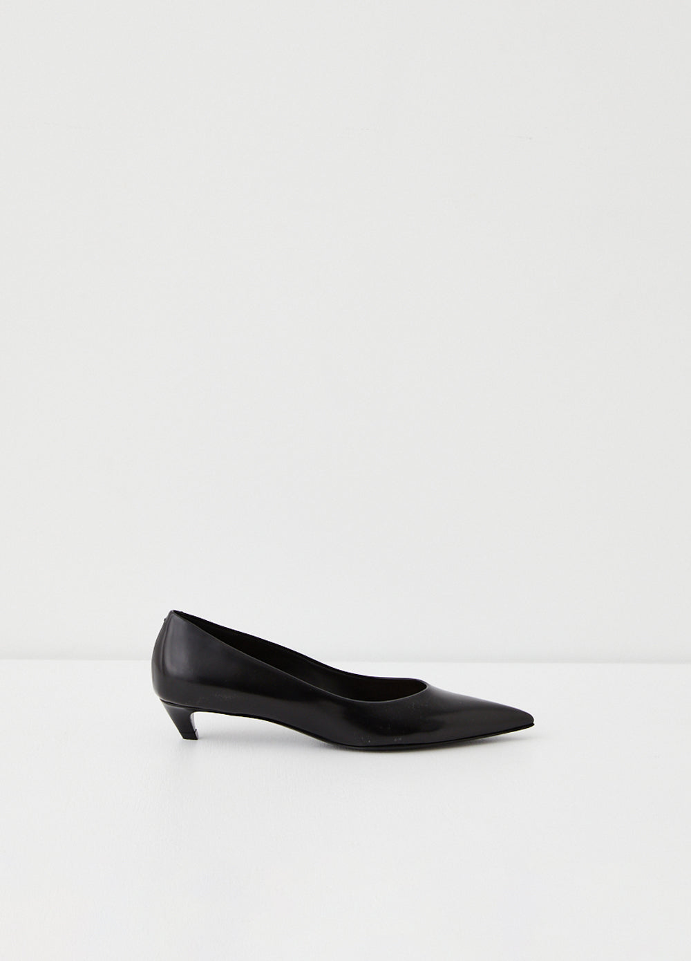 Low Pointed Heel