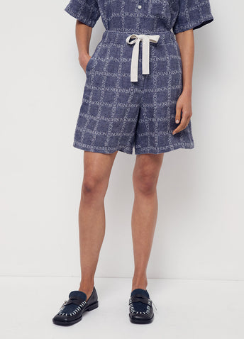 Oversized Logo Shorts