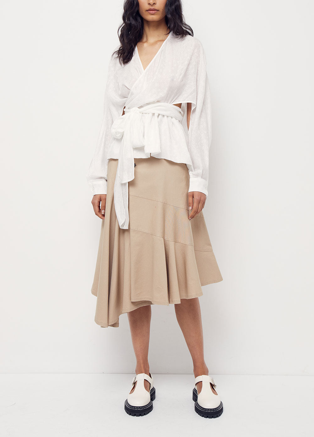Wrap-over Blouse