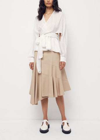 Wrap-over Blouse
