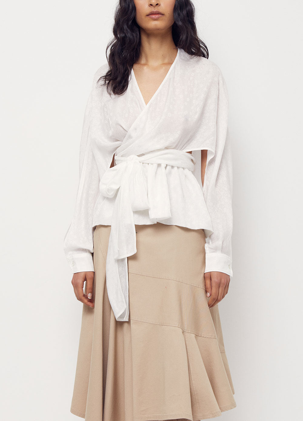 Wrap-over Blouse