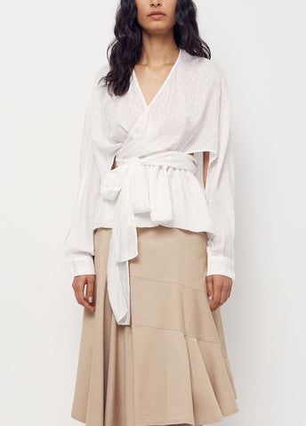 Wrap-over Blouse