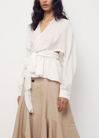Wrap-over Blouse