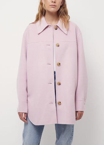 Boiled Wool Overshirt