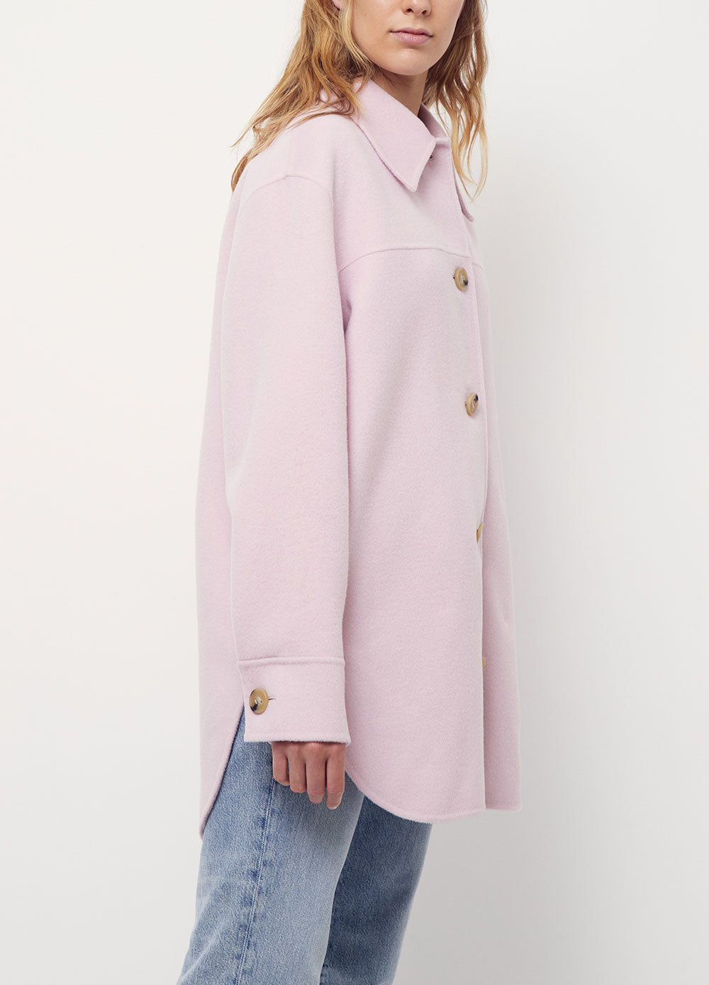 Boiled Wool Overshirt
