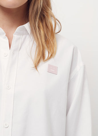 Face Oversized Oxford Shirt