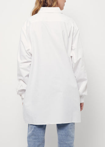 Face Oversized Oxford Shirt