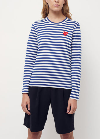T163 Stripe Long-sleeve T-shirt