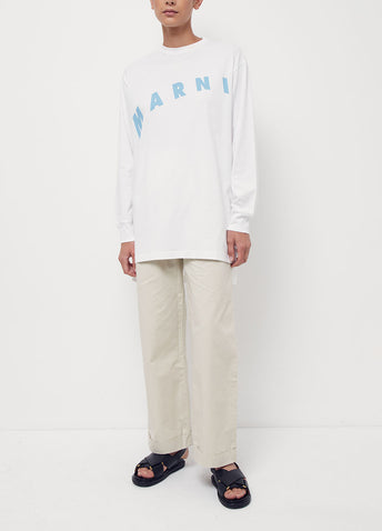 Logo Crewneck Long-sleeve T-shirt