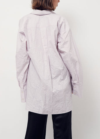Crinkled Oversized Shirt