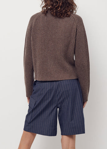 Rib Cardigan