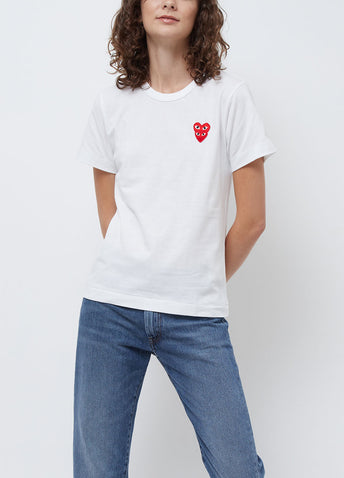 T287 Double Heart T-shirt