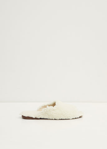 Shearling Slides