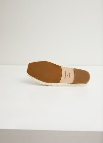 Shearling Slides