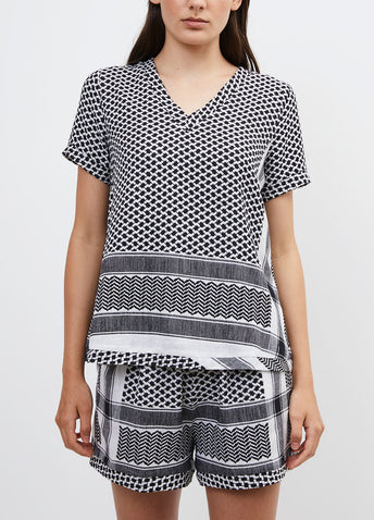 V Short-sleeve Shirt