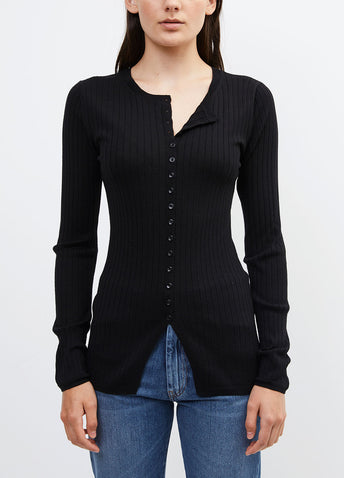 Mercerized Cardigan