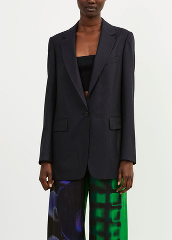 Blanchet Striped Wool Blazer