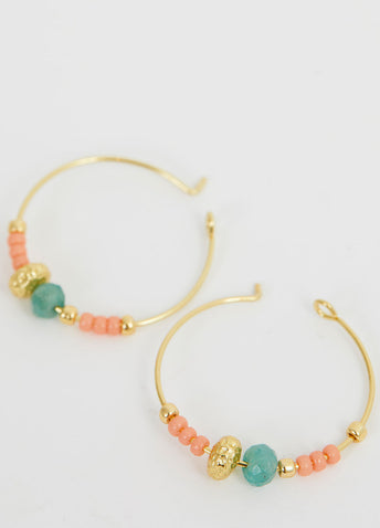 Wave Chaser Hoop Earrings