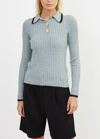 Linen Polo Knit