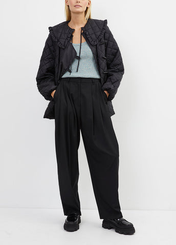 Ripstop Quilted Coat