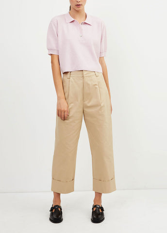 Boucle Short-sleeve Polo Shirt