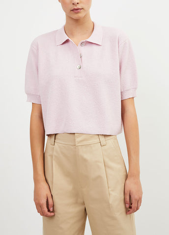 Boucle Short-sleeve Polo Shirt