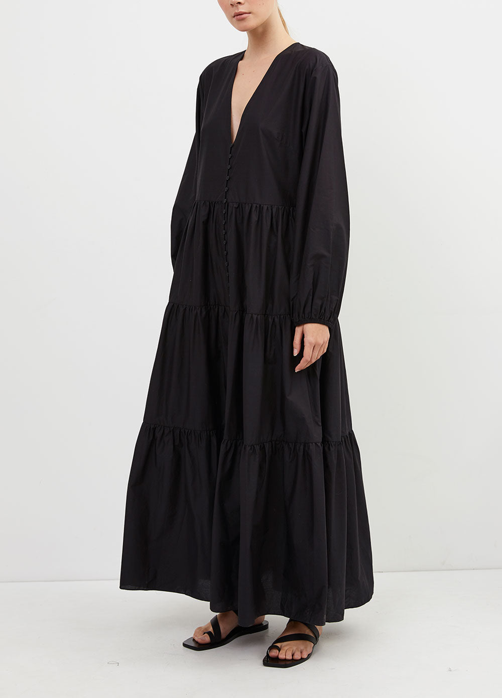 Longsleeve Button Dress