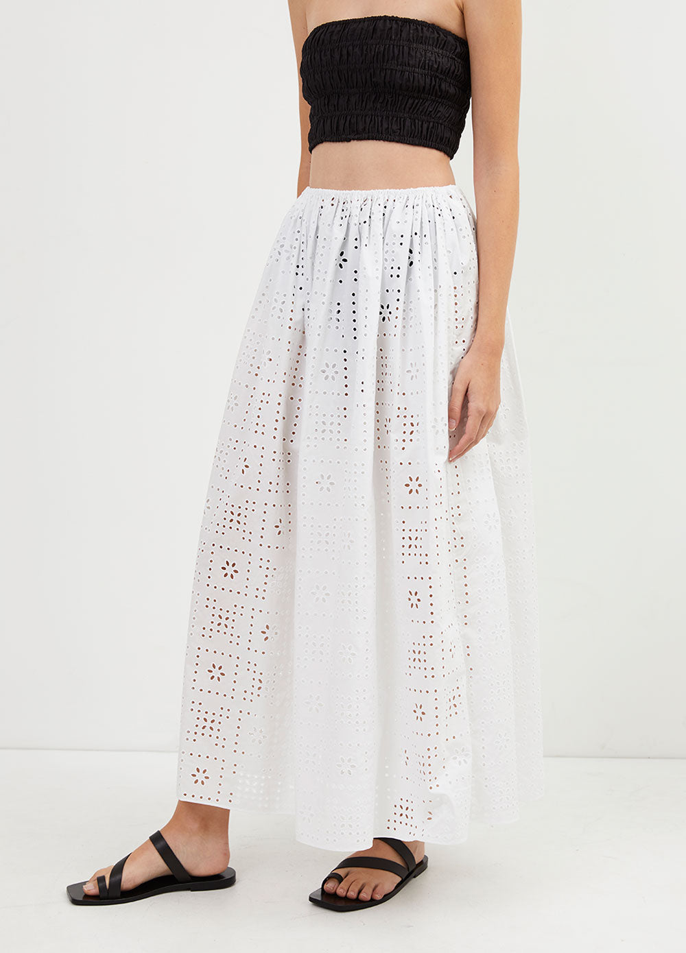 Crochet Broderie Skirt