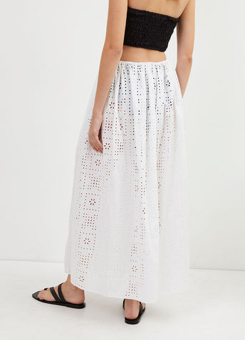 Crochet Broderie Skirt